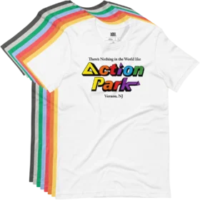 Action Park NJ T-Shirt color variants