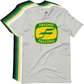 Fresno Falcons T-Shirt color variants