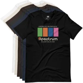 Spectrum Philadelphia T-Shirt color variants