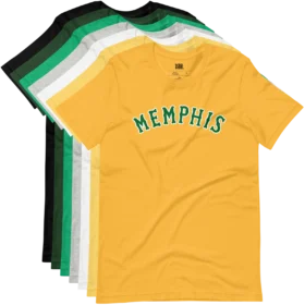 MEMPHIS Tams T-Shirt colors