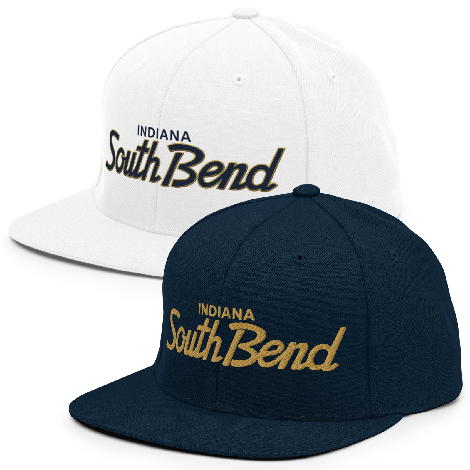 South Bend Indiana Script Hat colors