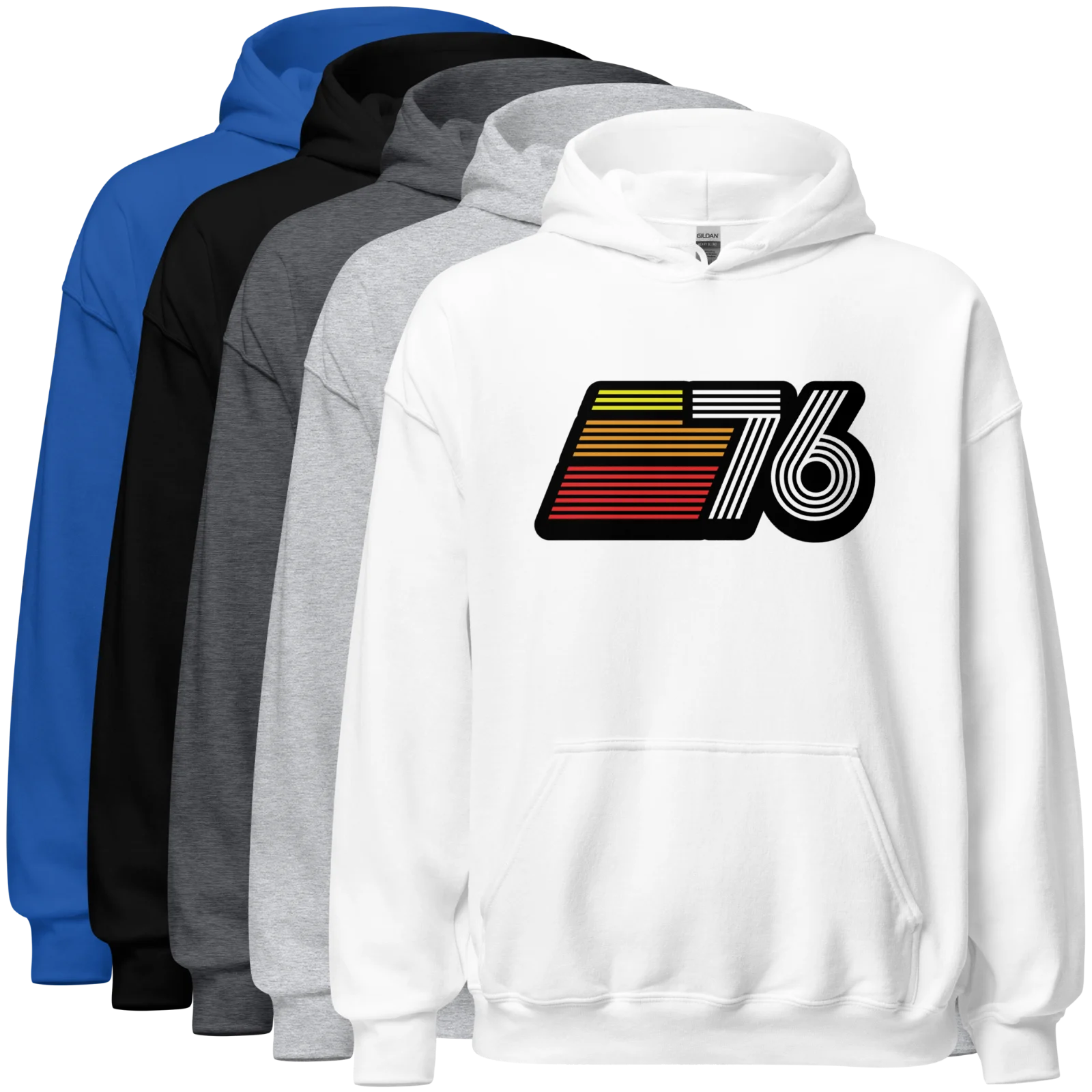76 Retro Hoodie colors