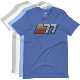 1977 Retro T-Shirt colors