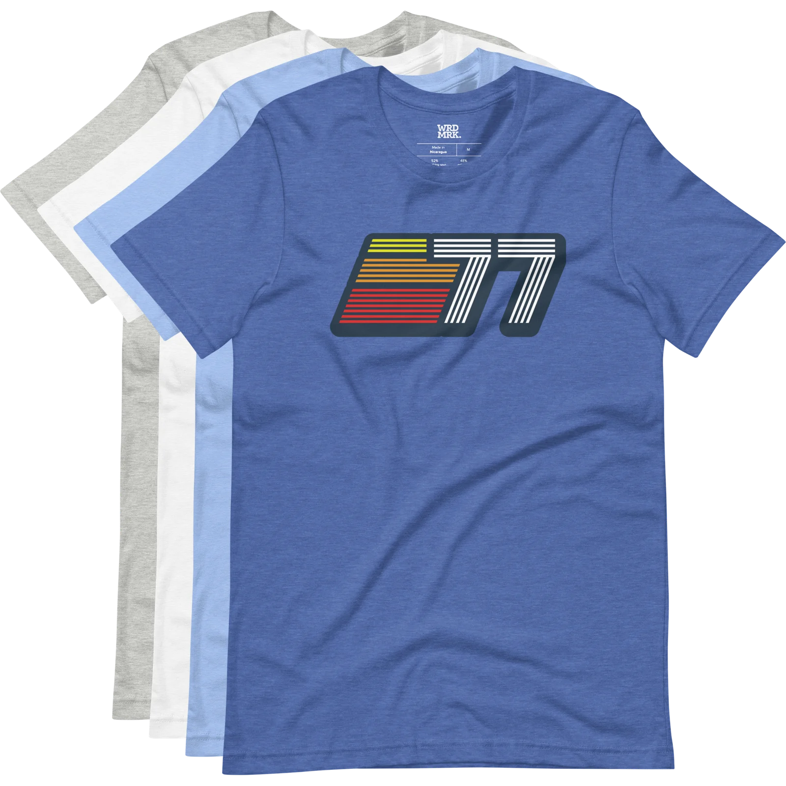 1977 Retro T-Shirt colors