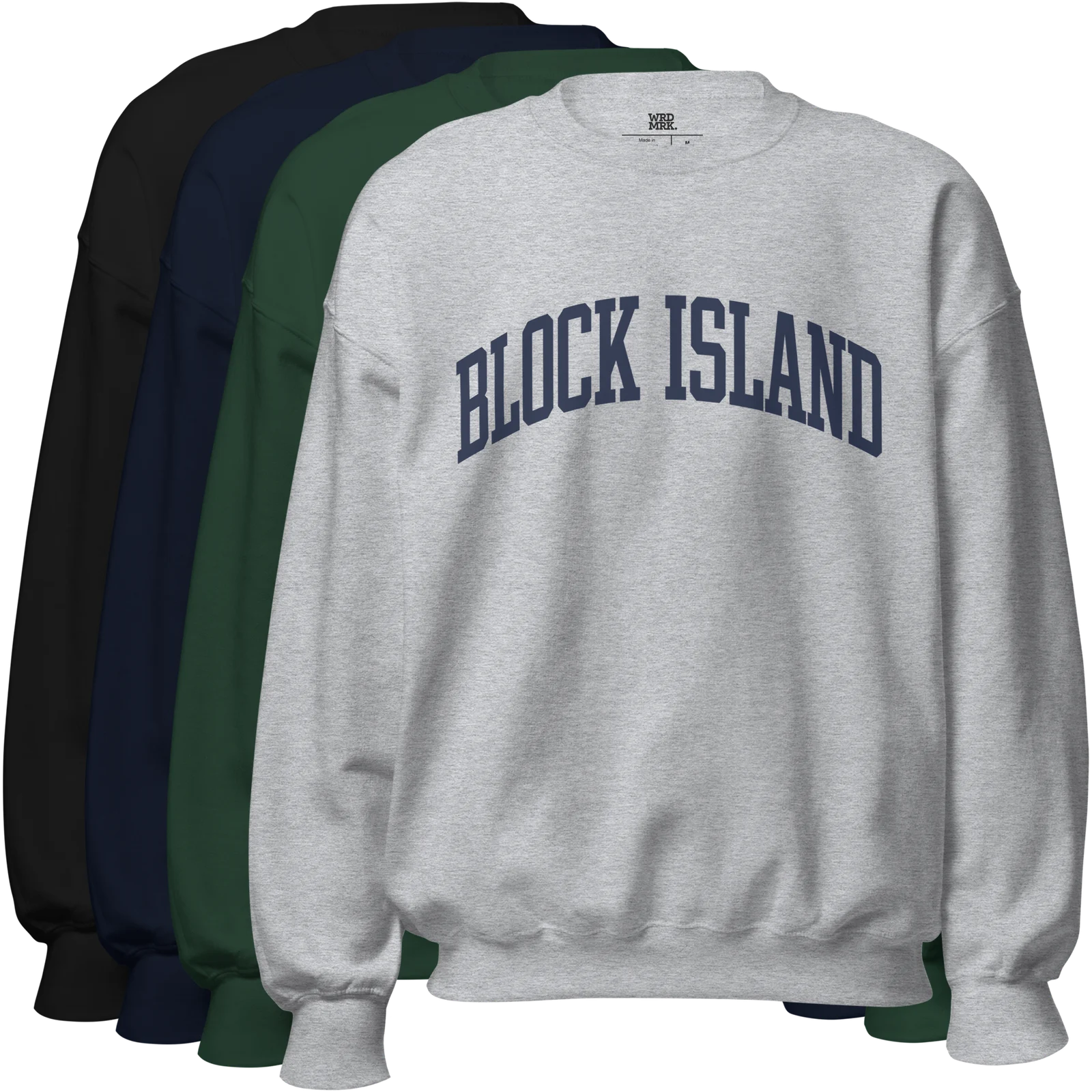 Block Island Sweatshirt colors