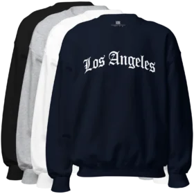 Los Angeles Old English Sweatshirt colors